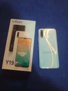 vivo y19 full box lush condition