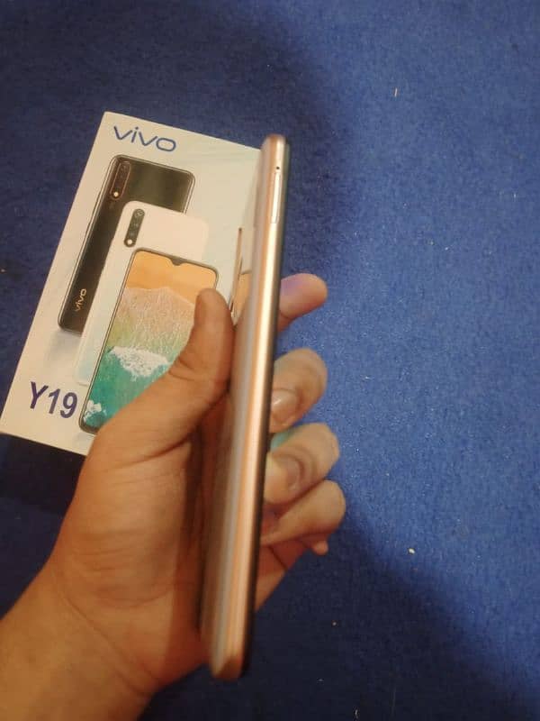 vivo y19 full box lush condition 1