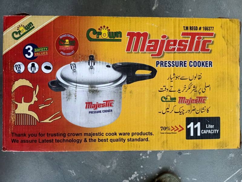 Majestic Pressure Cooker 5,7,9,11 Liter 2