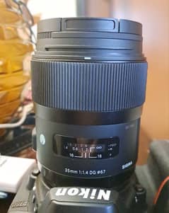 Sigma 35mm DG HSM Art lens for Nikon F mount