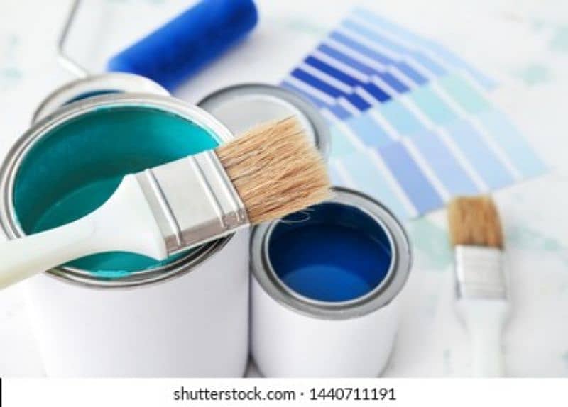 Professional painting services and paint materials available 1