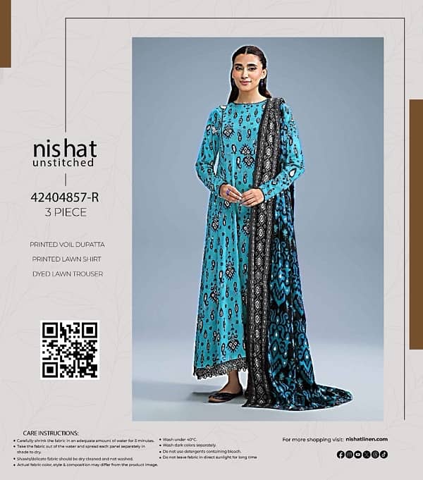 nishat lawn suits 6