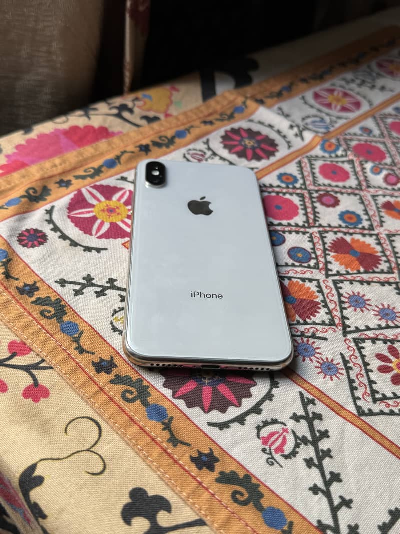 Apple iPhone X pta approved 256 GB with cover 6