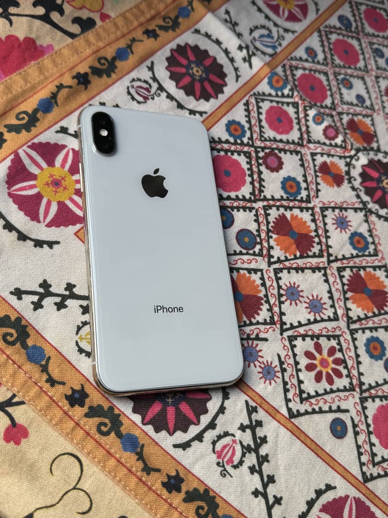 Apple iPhone X pta approved 256 GB with cover 7