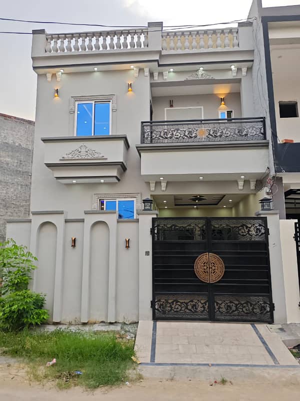 4 Marla brand new Modern style house for sale in AL Hafeez Garden phase 1 GT Road Lahore 0