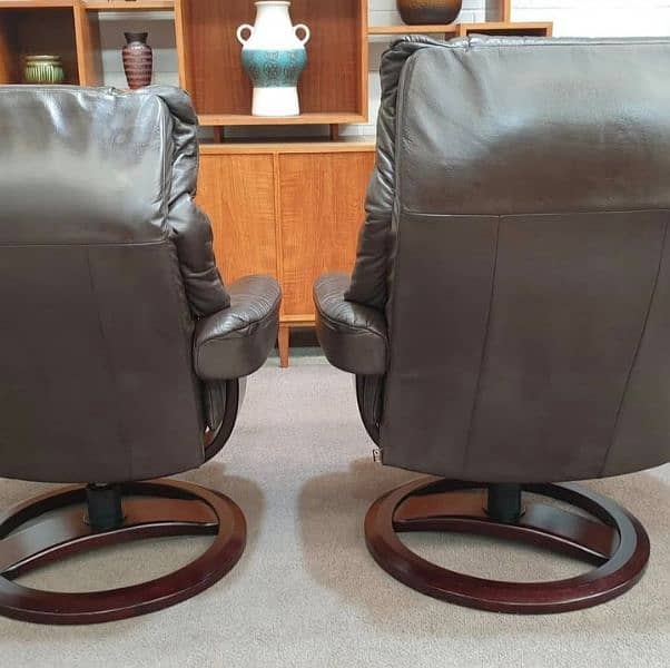 recliner chair with stool 3