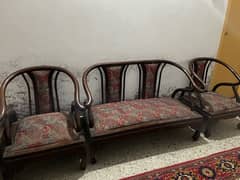 5 seater sofa and tables