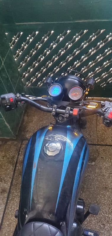 Honda 70cc fully modified everything is expensive install. 10