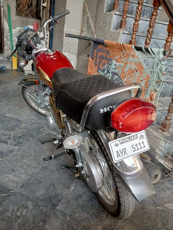 Honda CG 125 Gold edition self start 1