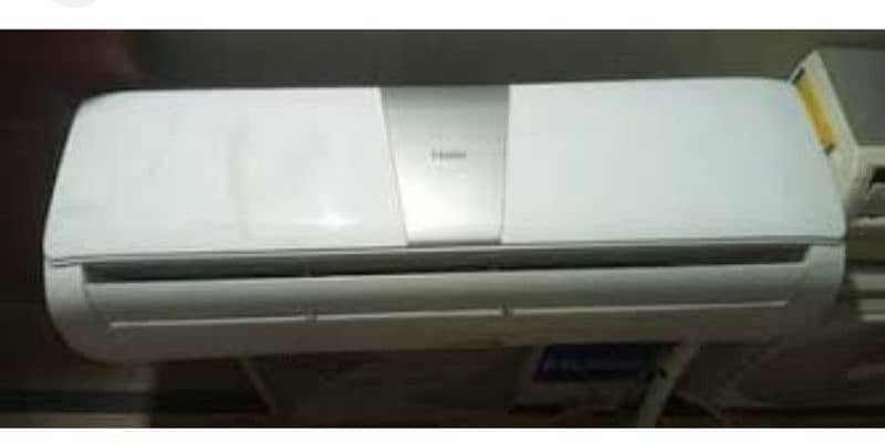 Urgently sel AC haier new condition, 2 season used 0