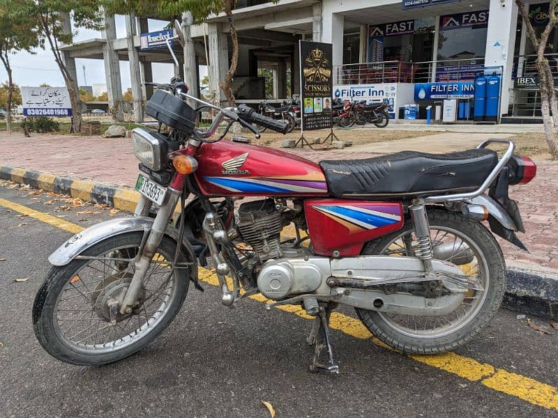 honda CG 125 for sale Rawalpindi registered 4