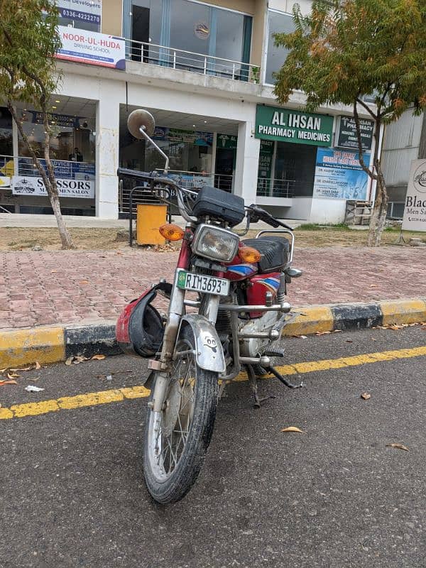 honda CG 125 for sale Rawalpindi registered 5