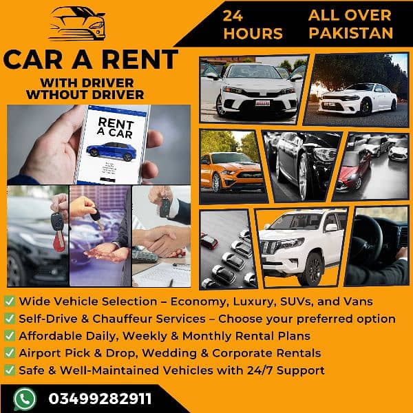 Rent a Car/Car Rental/SELF DRIVE RENT A CAR WITHOUT Driver 0