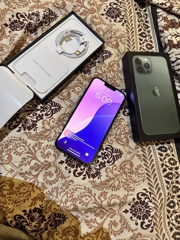 IPHONE 13 pro max 128 gb alpine green FU LLA 2