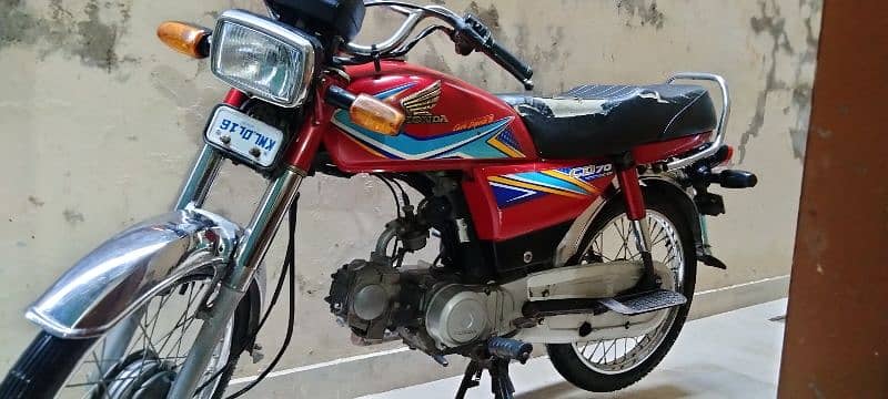 Honda CD 70 model 2019 5