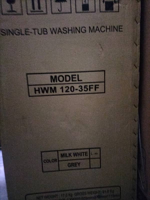 Haier Washing machine 0