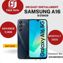 Samsung A16 (8/256GB) Available On Easy Installment Plan