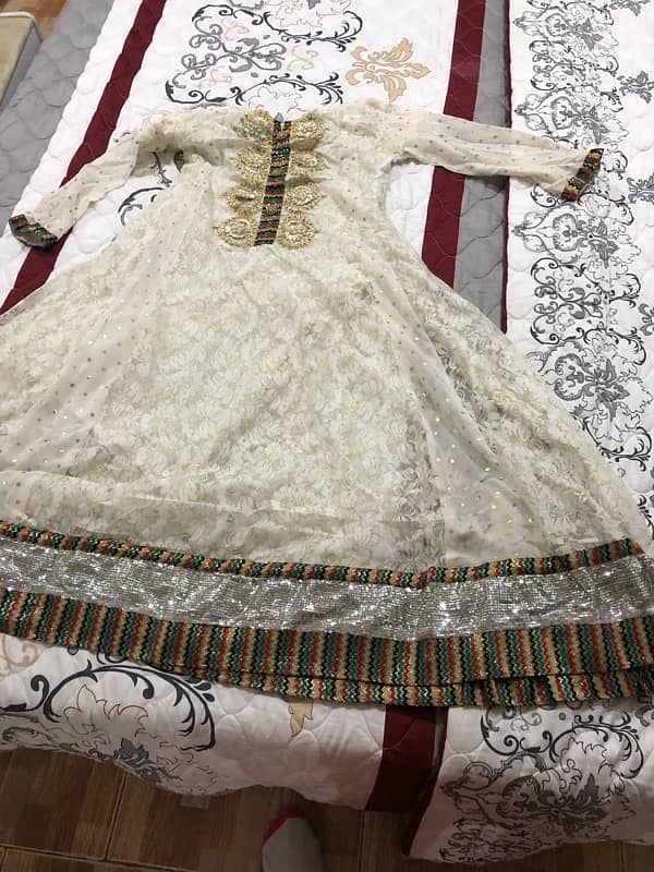 long frock with dupatta 1