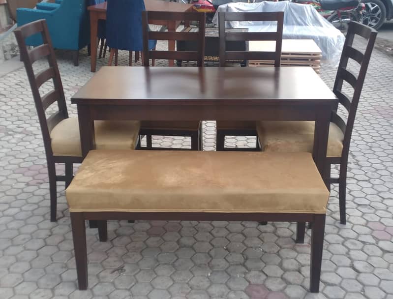 dining table \ wooden table \ 6 chairs dining table for sale 6