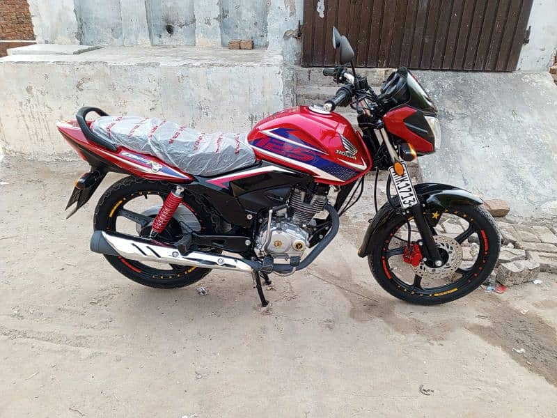 2022 model Honda's cbf all Punjab number 0