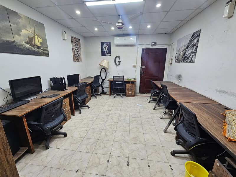 Ideal 425 SqFt Office for Rent on Main Boulevard Gulberg Lahore 0