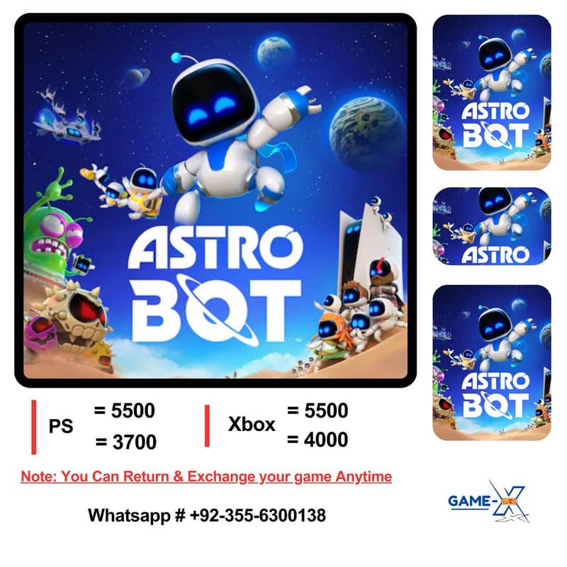 ASTRO BOT GAME PS4 AND PS5 0