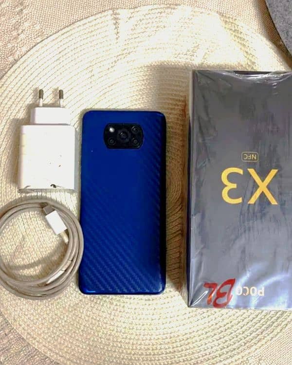 poco x3 nFc with Nice condition 6/128 with fast charger  bio 2