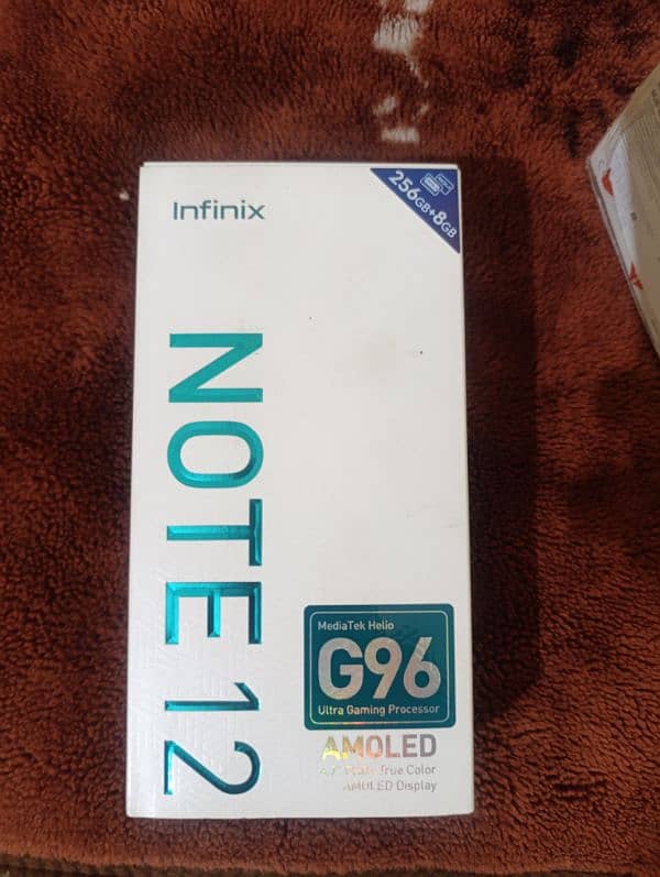 Infinix note 12 g96 256gb limited edition 0