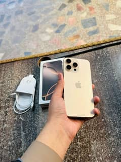 iphone 16 Pro Max 256GB Full 4 Months Sim Time