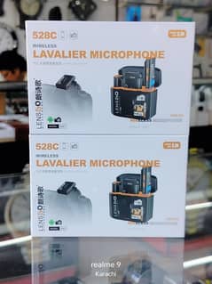 Lensgo wireless microphone | For type or 3.5mm input for Dslr | Double