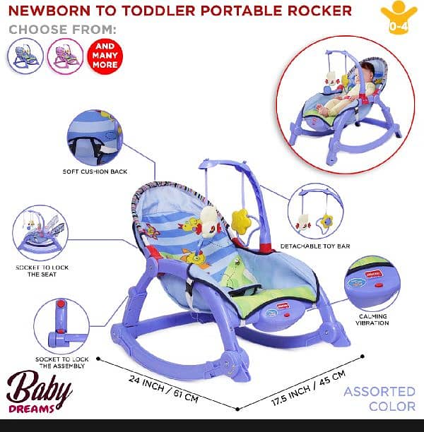 jubilant portable vibrating baby swing 1