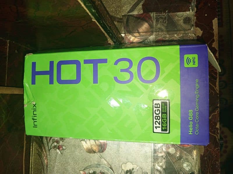 urgent sale phone Infinix hot 30 8+8/128 ha all ok 8