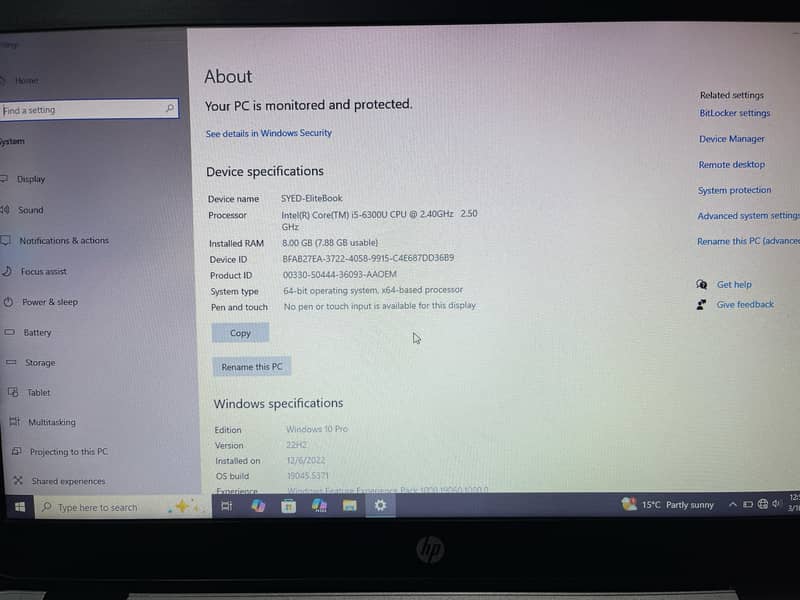 HP EliteBoook 840 G3 for sale 5