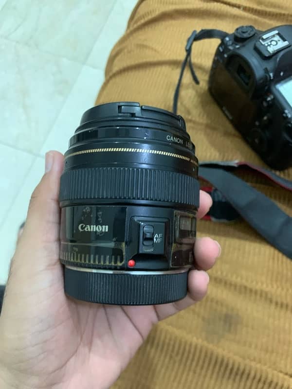 canon mark3 with Lens 28-75mm 2.8 and 85mm 1.8 6