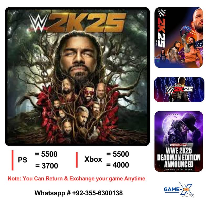 2K25 GAMES FOR PS4 AND PS5 0