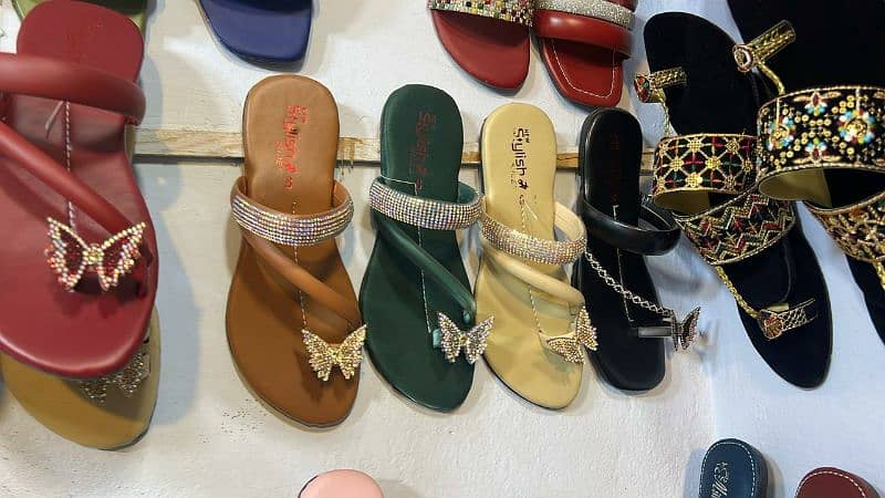 Stylish Ladies Eid Special shoes wearing. 2