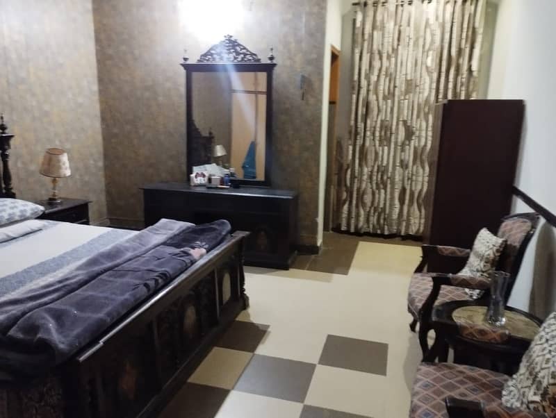 12 Marla House For Sale In Johar Town Block E Near To Allah Hu Chowk (Original Picture) Tile Flooring Double Kitchen Double Unit Hot Location Main Apporced 9