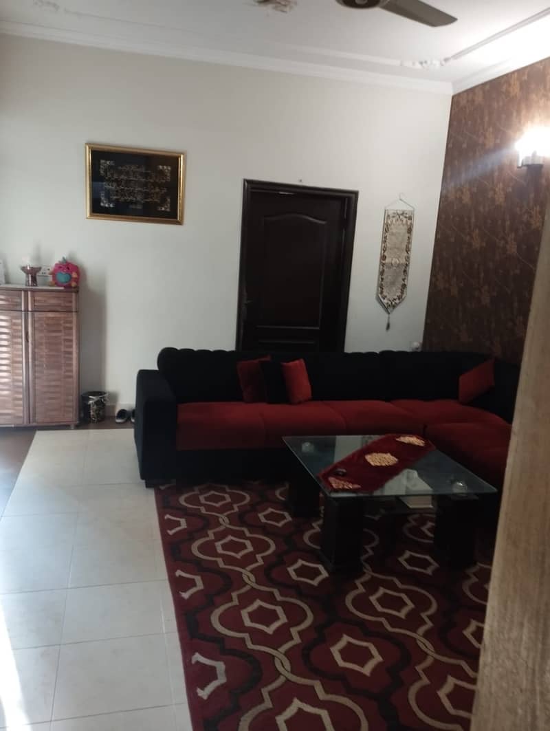 12 Marla House For Sale In Johar Town Block E Near To Allah Hu Chowk (Original Picture) Tile Flooring Double Kitchen Double Unit Hot Location Main Apporced 13