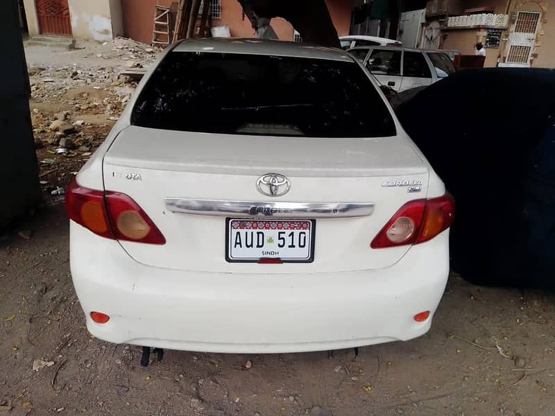 Toyota Corolla XLI 2010 3