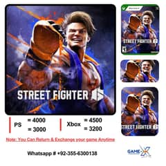 STREET FIGHTER GAMES FOR PS4 AND PS5