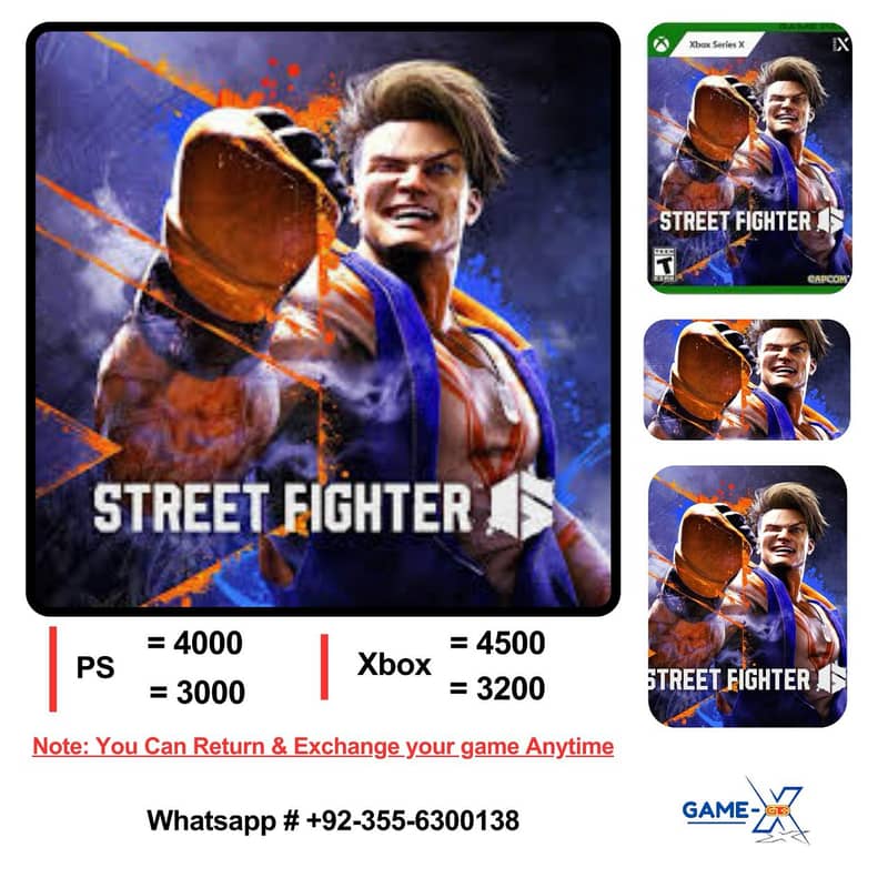 STREET FIGHTER GAMES FOR PS4 AND PS5 0