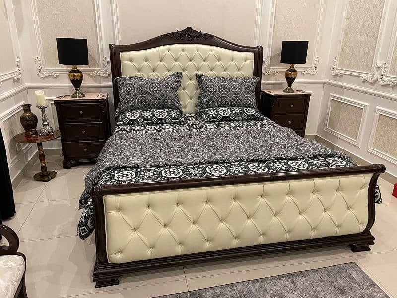 #Chinioti woodenbed#king size bed#duble bed#master bed #wooden bed set 1