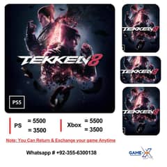 TEKKEN 8 GAMES FOR PS4 AND PS5