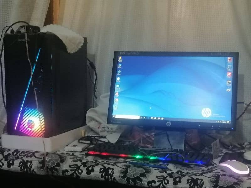 GAMING PC FULL SET UP JUST BOX OPEN BOX BI SATH HA 4