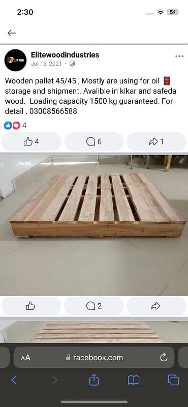 new wooden pallets for sale 1