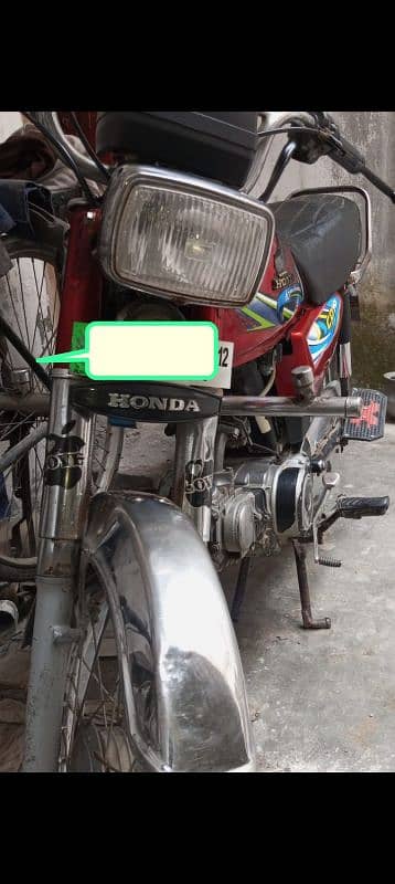 HONDA CD70cc 5