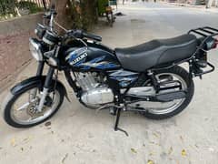 suzuki gs 150 all punjab number laga ha