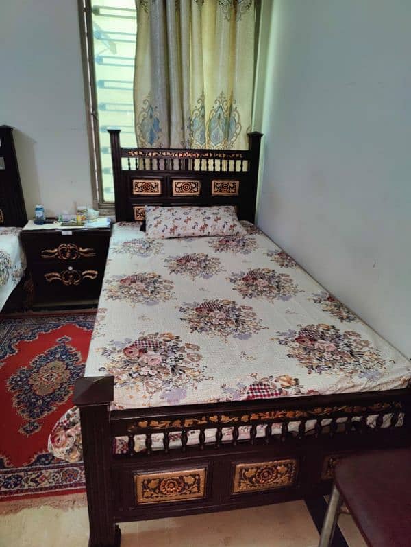 Chinyoti Single Beds With Mid Table New. . . 3