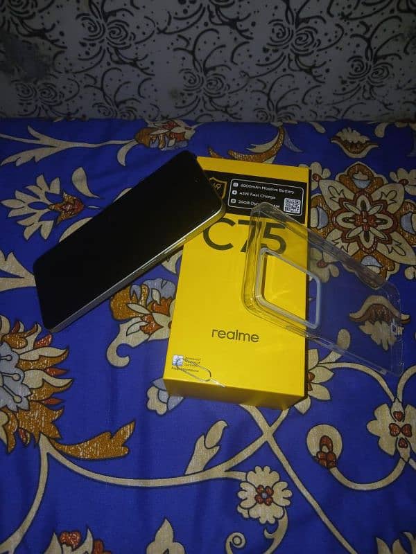 realme c75.8 and 256gb memory 3