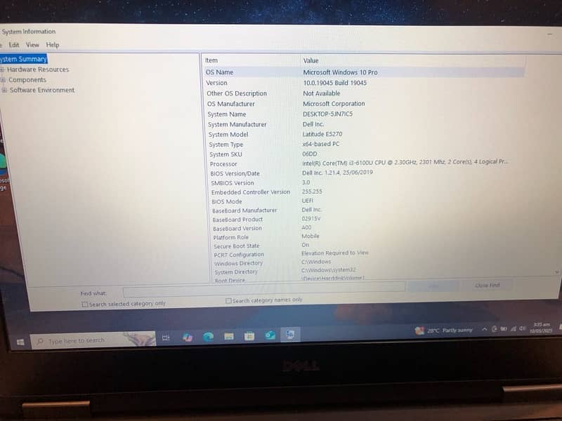 Dell latitude E5270. core i3/laptop for sale 6